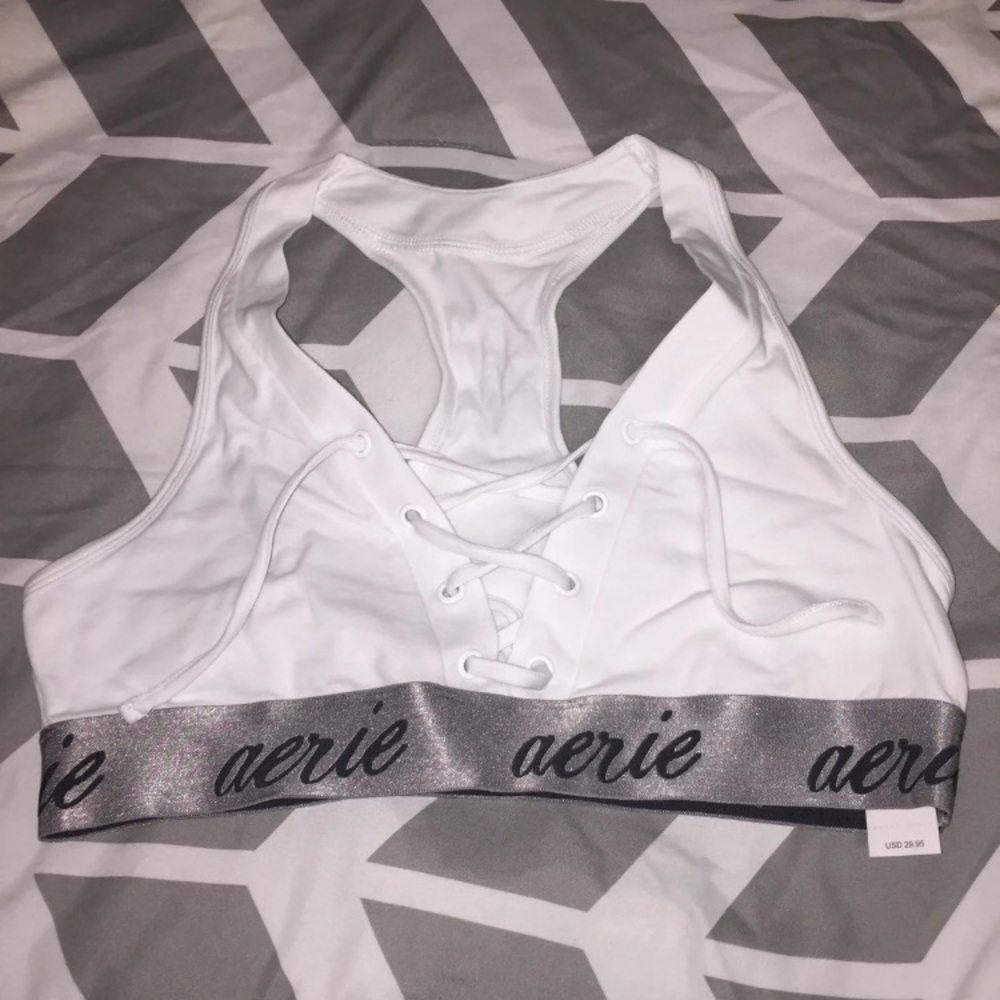 Aerie Laceup Bralette